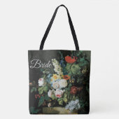 Stilleven van bloemen door Pierre-Joseph Redouté Tote Bag (Voorkant)