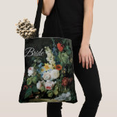 Stilleven van bloemen door Pierre-Joseph Redouté Tote Bag (Dichtbij)