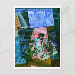 Stilleven van Juan Gris op Place Ravignan Briefkaart