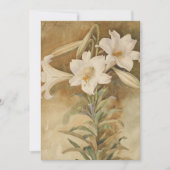 Stilleven van paaslelies | John La Farge (Voorkant)