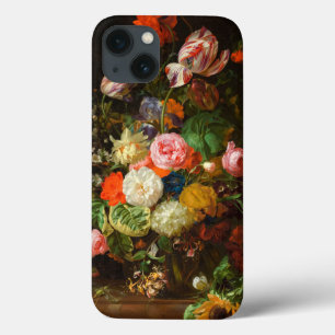 Stilleven van rozen, tulpen, een zonnebloem, 1710 Case-Mate iPhone case