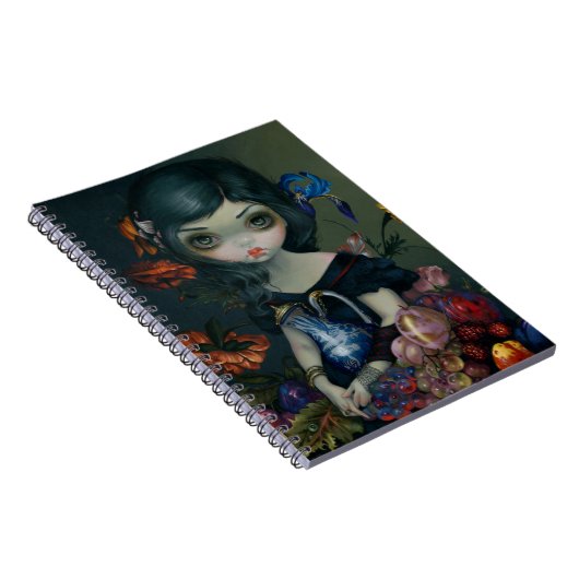 "Stilleven VI:  Het Portret"-laptop Notitieboek (Rechterzijde)