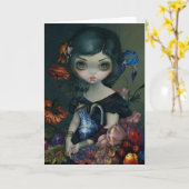 "Stilleven VI:  Het Portret-Wenskaart Kaart (Gele Bloem)