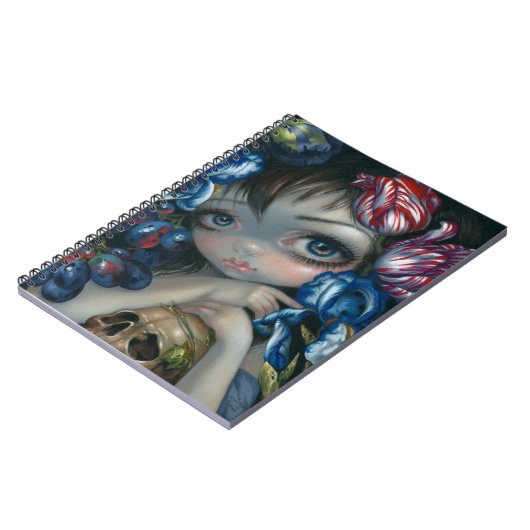 "Stilleven VII:  Bloesem"-laptop Notitieboek (Linkerzijde)