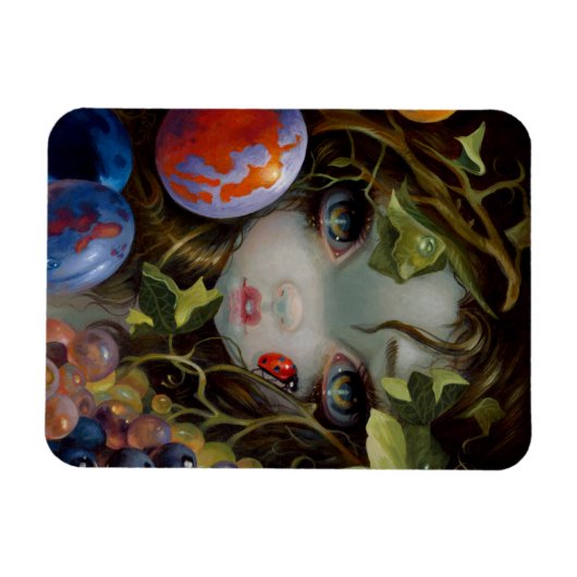 "Stilleven VIII: Lieveheersbeestje" Flex Magnet Magneet (Horizontaal)