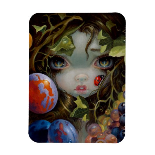 "Stilleven VIII: Lieveheersbeestje" Flex Magnet Magneet (Verticaal)