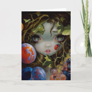 "Stilleven VIII: Wenskaart van Lieveheersbeestje Kaart