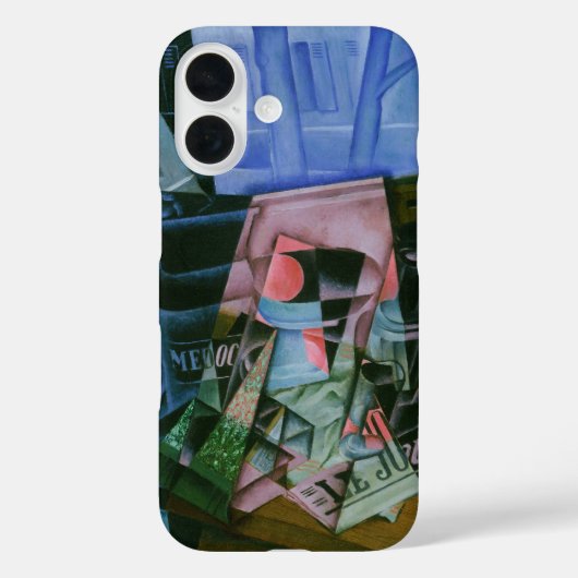 Stilleven voor een open raam door Juan Gris Case-Mate iPhone Case (Achterkant)