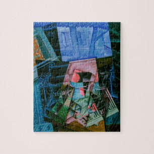 Stilleven voor een open raam door Juan Gris Legpuzzel