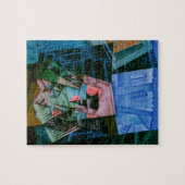 Stilleven voor een open raam van Juan Gris Legpuzzel (Horizontaal)
