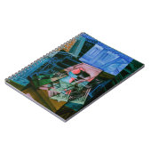 Stilleven voor een open raam van Juan Gris Notitieboek (Linkerzijde)