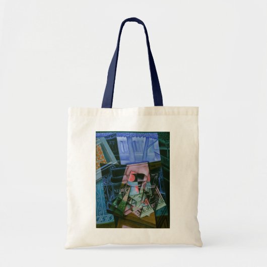 Stilleven voor een open raam van Juan Gris Tote Bag (Voorkant)