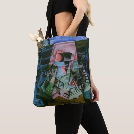 Stilleven voor een open raam van Juan Gris Tote Bag (Dichtbij)
