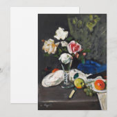 Stilleven vruchten en Rozen | George Leslie Hunter (Voorkant / Achterkant)