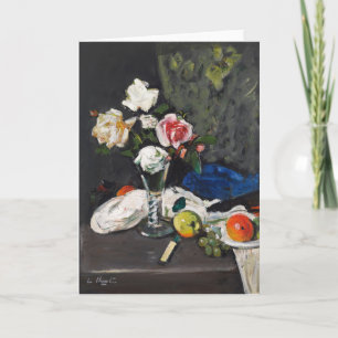 Stilleven vruchten en Rozen   George Leslie Hunter Kaart