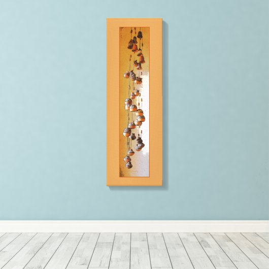 Stilleven Zuidwestelijke stijl Terra Cotta Wind ji Canvas Afdruk (Insitu (Houten vloer))