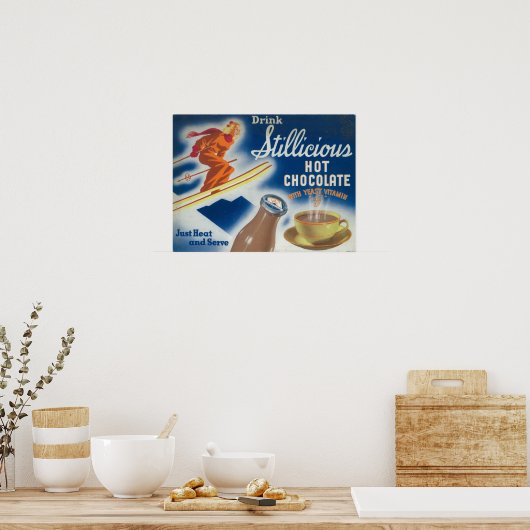 Stillicious Hot Chocolate Poster (Keuken)