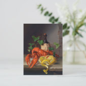 Stillleben mit Hummer van Anonymous Briefkaart (Staand voorkant)