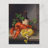 Stillleben mit Hummer van Anonymous Briefkaart (Voorkant)