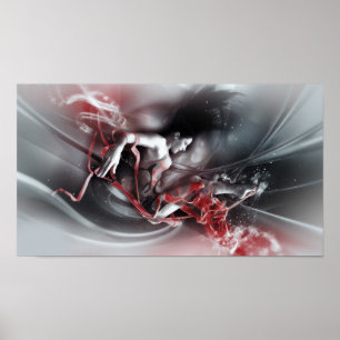 Stillness - AIDS Awareness Campaign Poster