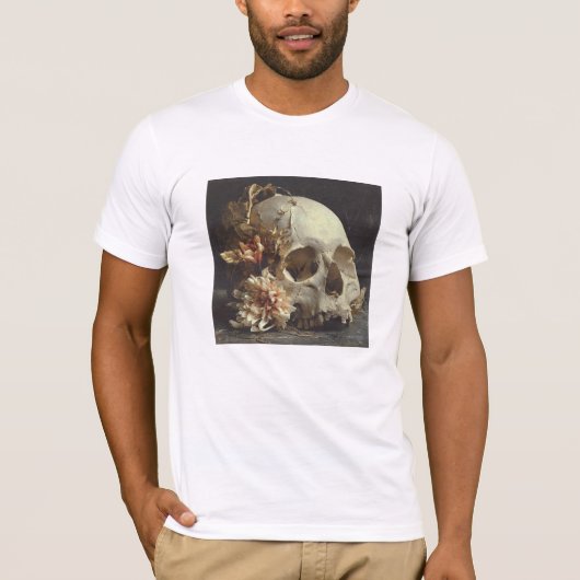 Stillness Earned – Gothic Fine Art T-shirt (Voorkant)