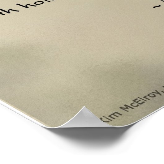 Stillness Inspiratie Poster (Hoek)