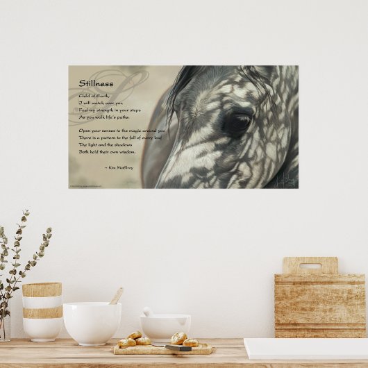 Stillness Inspiratie Poster (Keuken)