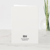 Stillness Is Allowed–Gentle Support Greeting Card Kaart (Achterkant)