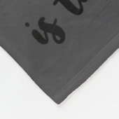 Stillness Is The Path To Clarity Gratitude Motivat Fleece Deken (Hoek)