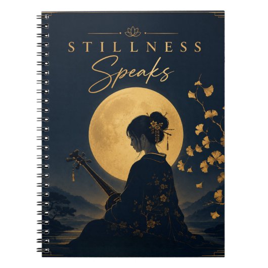 Stillness Spreekt | Mindfulness Notitieboek  (Voorkant)