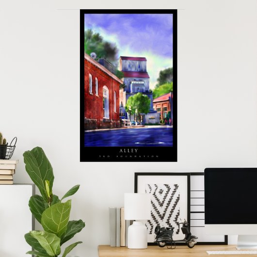 Stillwater Alley Poster (Thuiskantoor)