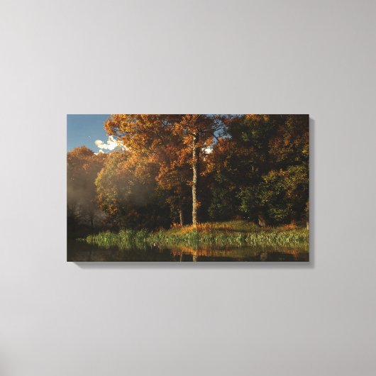 Stillwater (Herfst) Canvas Afdruk (Voorkant)