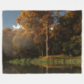 Stillwater (Herfst) Fleece Deken (Voorkant (Horizontaal))