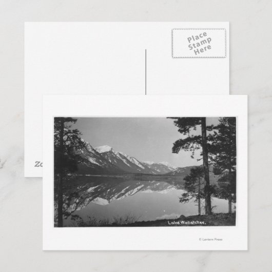 Stillwater Lake Scene Briefkaart (Voorkant / Achterkant)