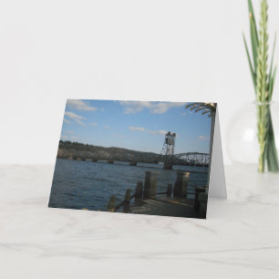 "Stillwater Lift Bridge" Get Well Card Kaart