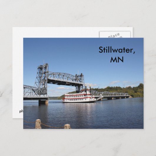 Stillwater, MN Briefkaart (Voorkant / Achterkant)