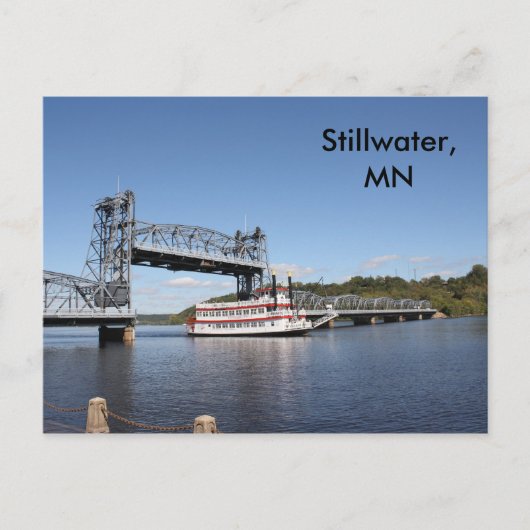 Stillwater, MN Briefkaart (Voorkant)