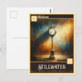 Stillwater, Oklahoma | Antiek Briefkaart (Voorkant / Achterkant)
