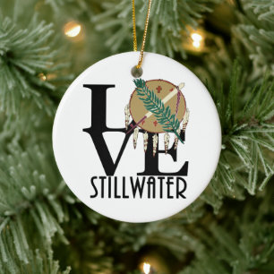 Stillwater Oklahoma Keramisch Ornament