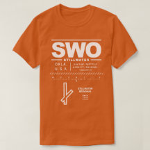 Stillwater Regional Airport SWO T-shirt