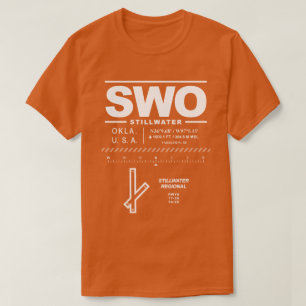 Stillwater Regional Airport SWO T-shirt