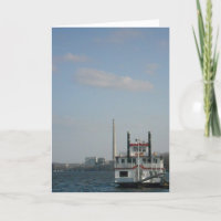 "Stillwater Riverboat" Verjaardagskaart