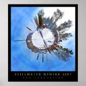 Stillwater Winter Polar Panoramic Poster (Voorkant)