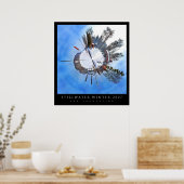 Stillwater Winter Polar Panoramic Poster (Keuken)