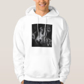 Stilstaand afbeelding van een viool hoodie (Voorkant)