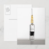 stilstaand leven, witte achtergrond briefkaart (Voorkant / Achterkant)