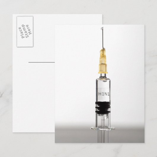 stilstaand leven, witte achtergrond briefkaart (Voorkant / Achterkant)