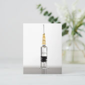 stilstaand leven, witte achtergrond briefkaart (Staand voorkant)