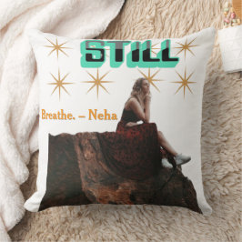 Stilstaand Sierkussen – minimalistisch zen-geïnspi