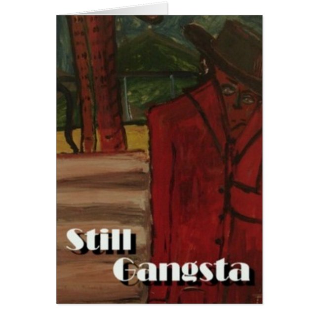 stilstaande Gangsta (Voorkant)